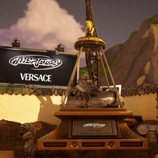 VERSACE MERCURY运动鞋系列登陆《堡垒之夜》 