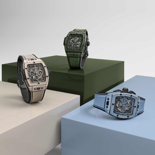 HUBLOT首度在BIG BANG 灵魂系列中运用彩陶材质