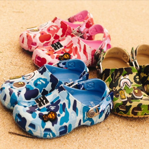 A BATHING APE® × CROCS联名系列发布
