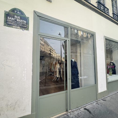 PANTTERFLY 2025秋冬独家限定POP UP首次亮相巴黎时装周