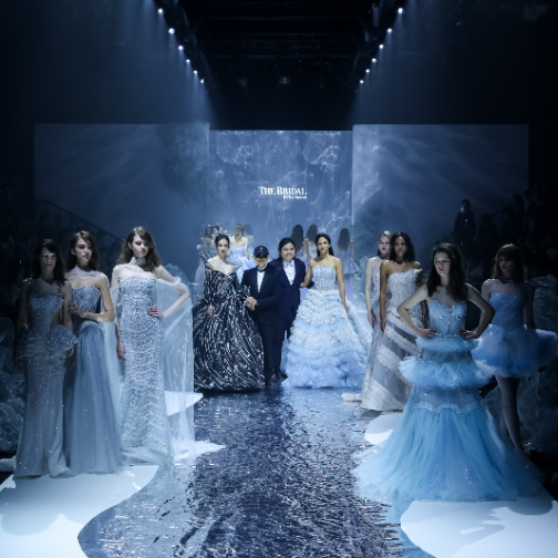 上海时装周GLAM–The Atelier 2025秋冬礼服发布秀