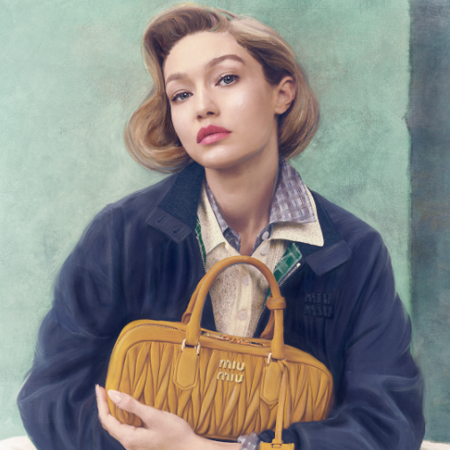 MIU MIU 2025手袋系列广告大片