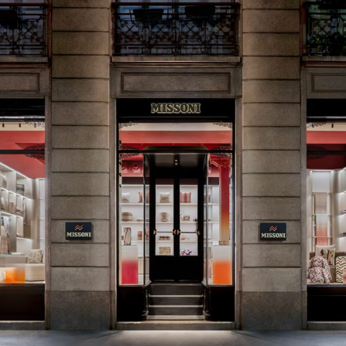 意大利品牌Missoni开设首个家居系列独立门店