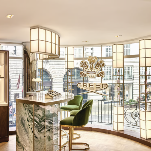 Creed伦敦旗舰店重新开业，融合传统与现代体验