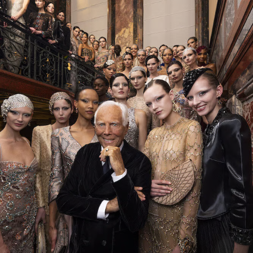 Armani高定20年回顾展亮相米兰