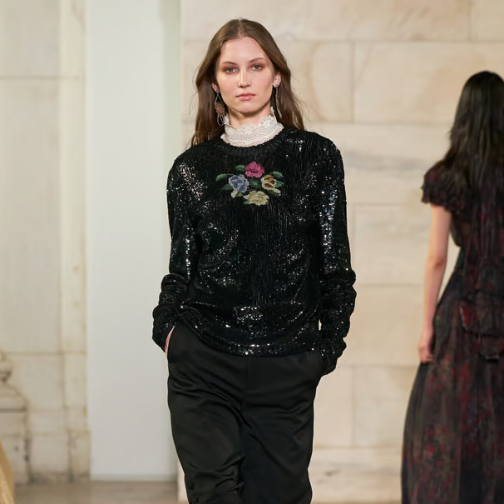 Ralph Lauren 2025秋季时装秀浪漫登场