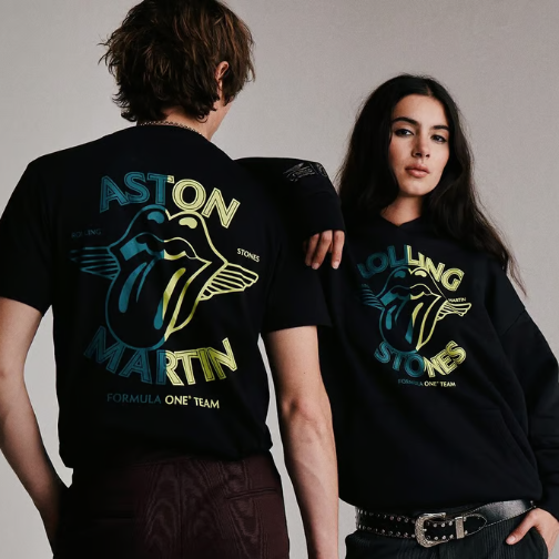 阿斯顿・马丁携手滚石乐队推出限量款联名系列