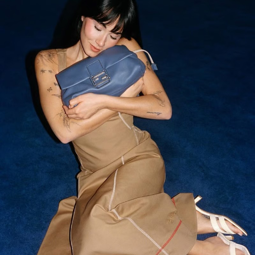 Fendi选定Aitana为新广告大片代言人