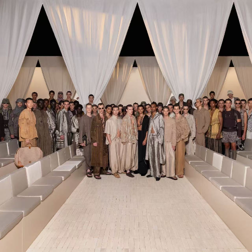 Emporio Armani 2026 春夏男士系列时装秀