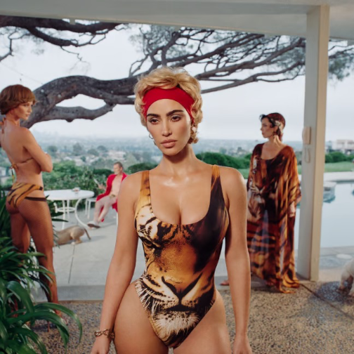 Skims联手Roberto Cavalli推出限量泳装