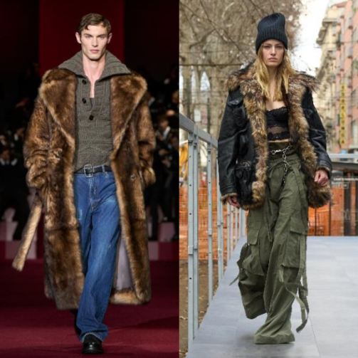 杜嘉班纳2025秋冬男装、女装发布会