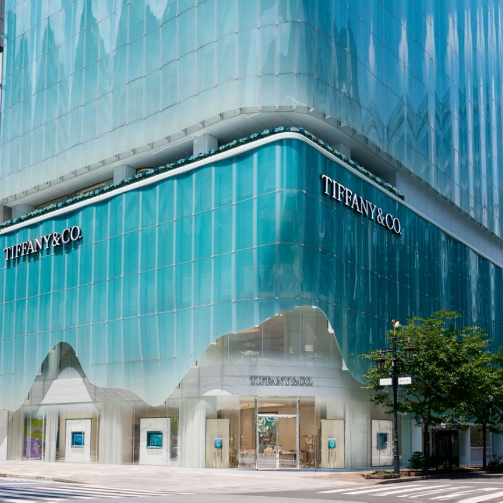 蒂芙尼于日本东京揭幕亚洲最大旗舰店