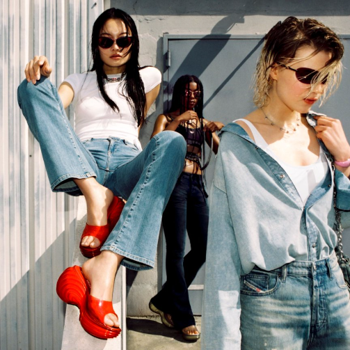 DIESEL x MELISSA推出独家联名系列