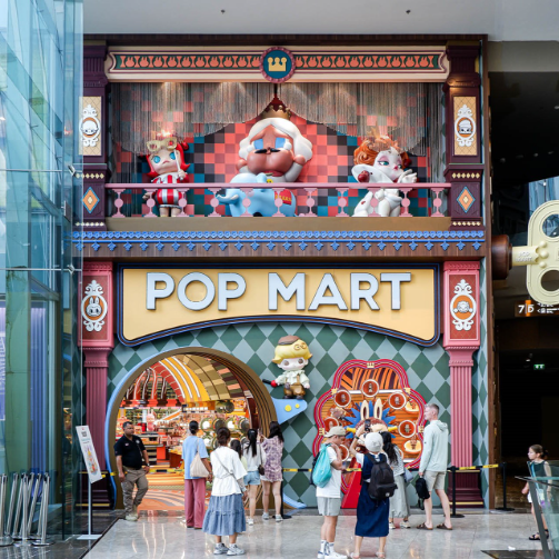 全球最大POP MART旗舰店登陆曼谷暹罗天地