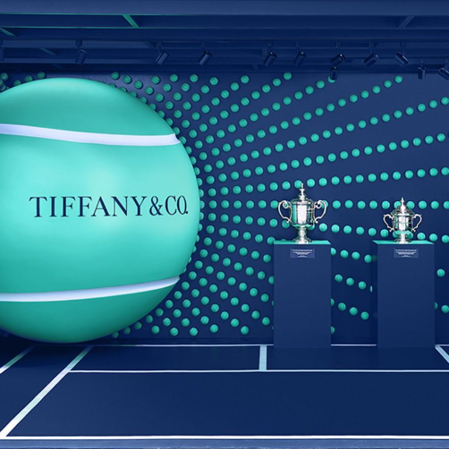 蒂芙尼于2025美国网球公开赛期间打造限时体验空间