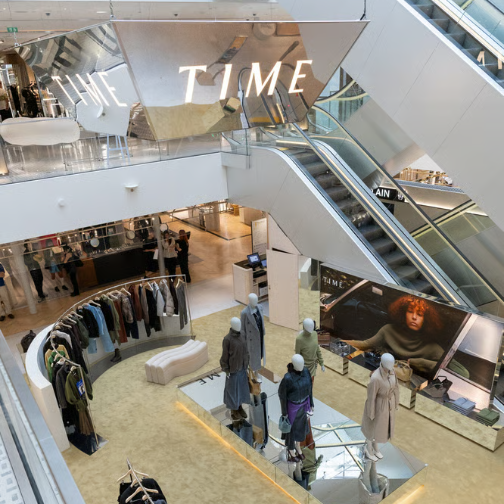 韩国女装品牌TIME亮相莎玛丽丹百货快闪