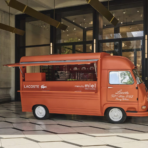 Lacoste 与 Nike/British Vogue 将于伦敦时装周开设快闪咖啡馆