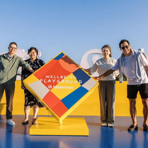 lululemon 品牌大使李宇春惊喜现身“好状态趣动场”，分享运动带来的乐趣