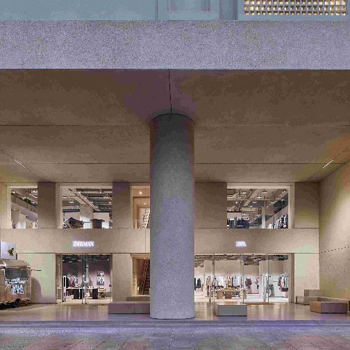 Zara南京东路旗舰店焕新启幕