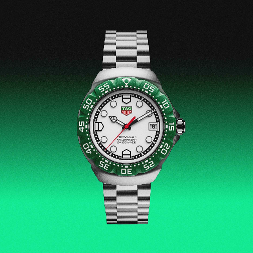 泰格豪雅发布全新F1系列Solargraph太阳能腕表