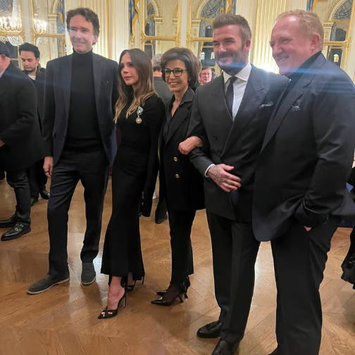 维多利亚·贝克汉姆获颁法国艺术与文学骑士勋章