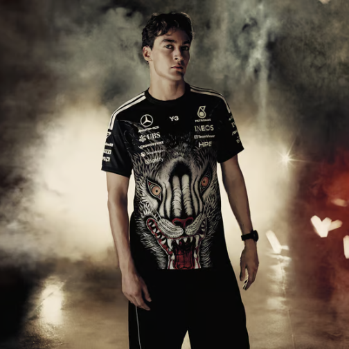 Y-3揭晓与梅赛德斯-奔驰 AMG Petronas F1车队联名系列广告