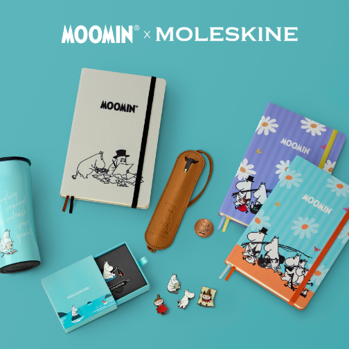 MOOMIN × MOLESKINE推出全新“垂钓时光”系列
