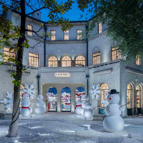 CHANEL COCO NEIGE 2026系列上海限时精品店启幕
