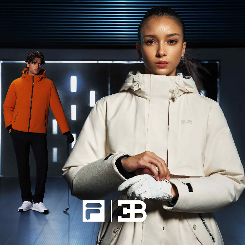  FILA GOLF携手布加迪，以美学与科技重塑高尔夫服装装备